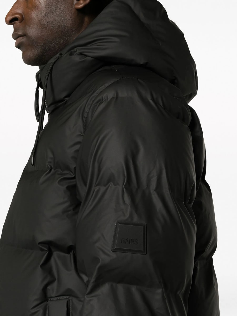 Rains Rains Alta Hooded Puffer Jacket, view 4
