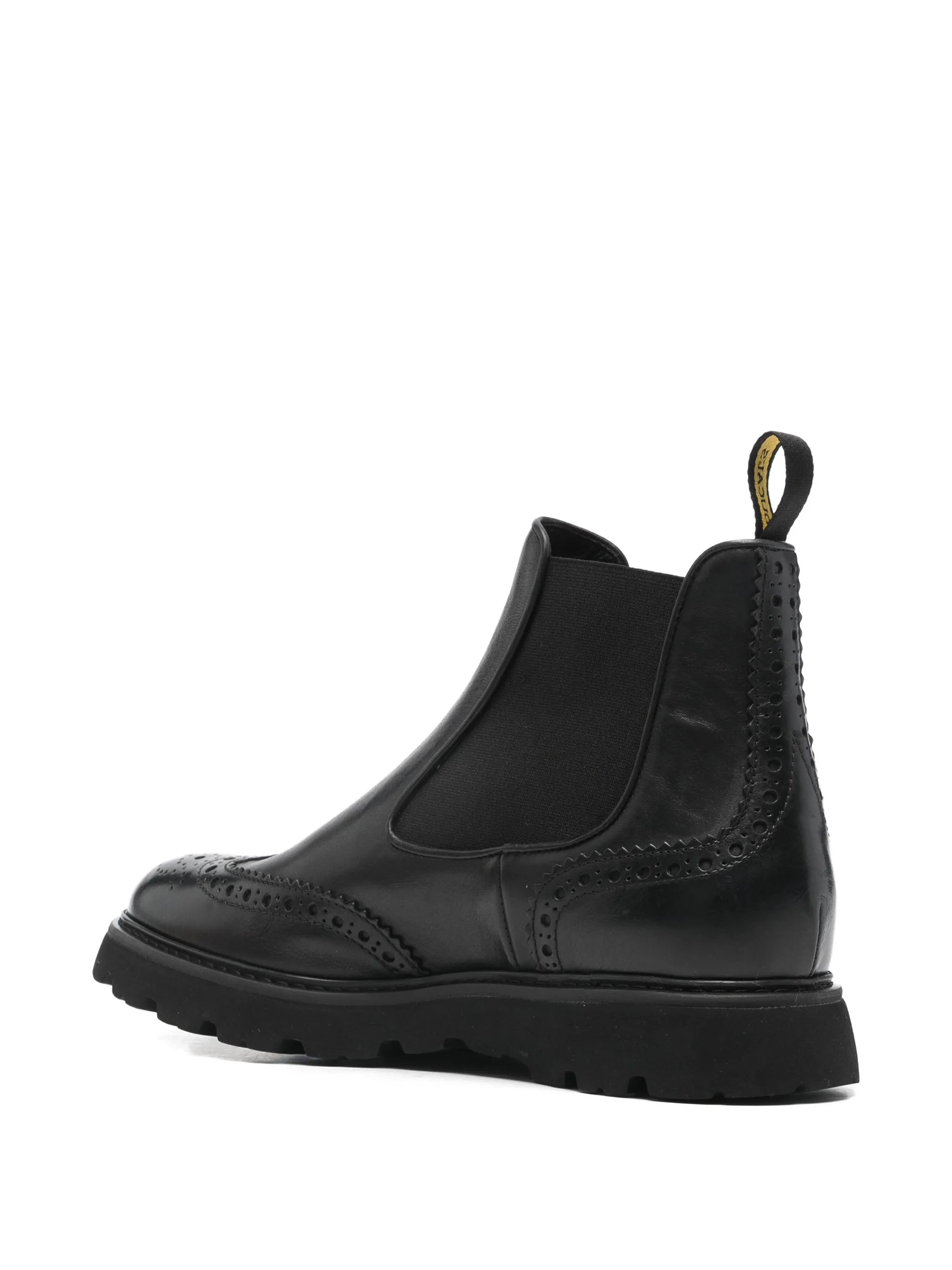 Doucal's Doucal's Black Chelsea Boots, view 2