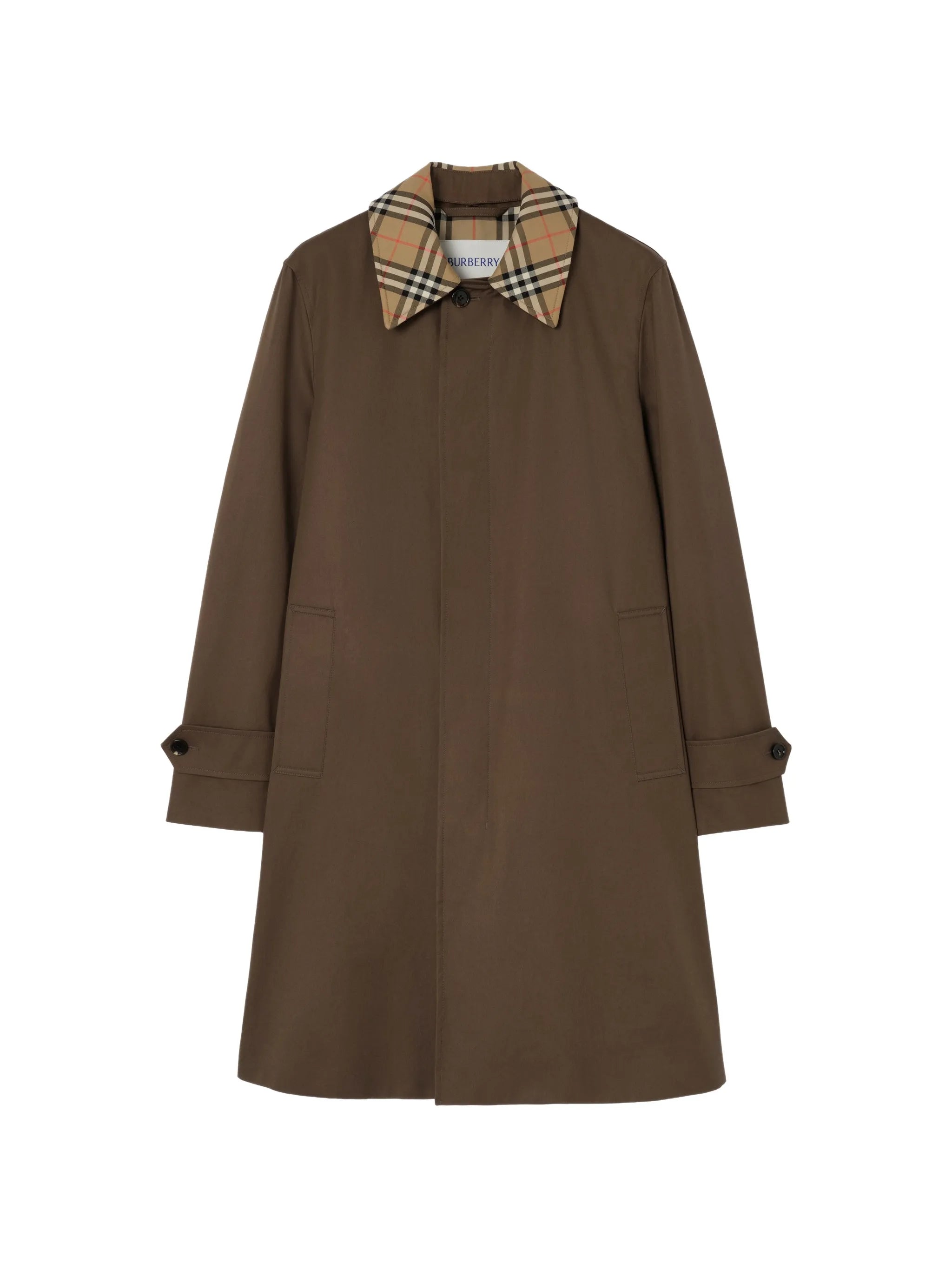 Burberry Burberry Mid-length Gabardine Car Coat