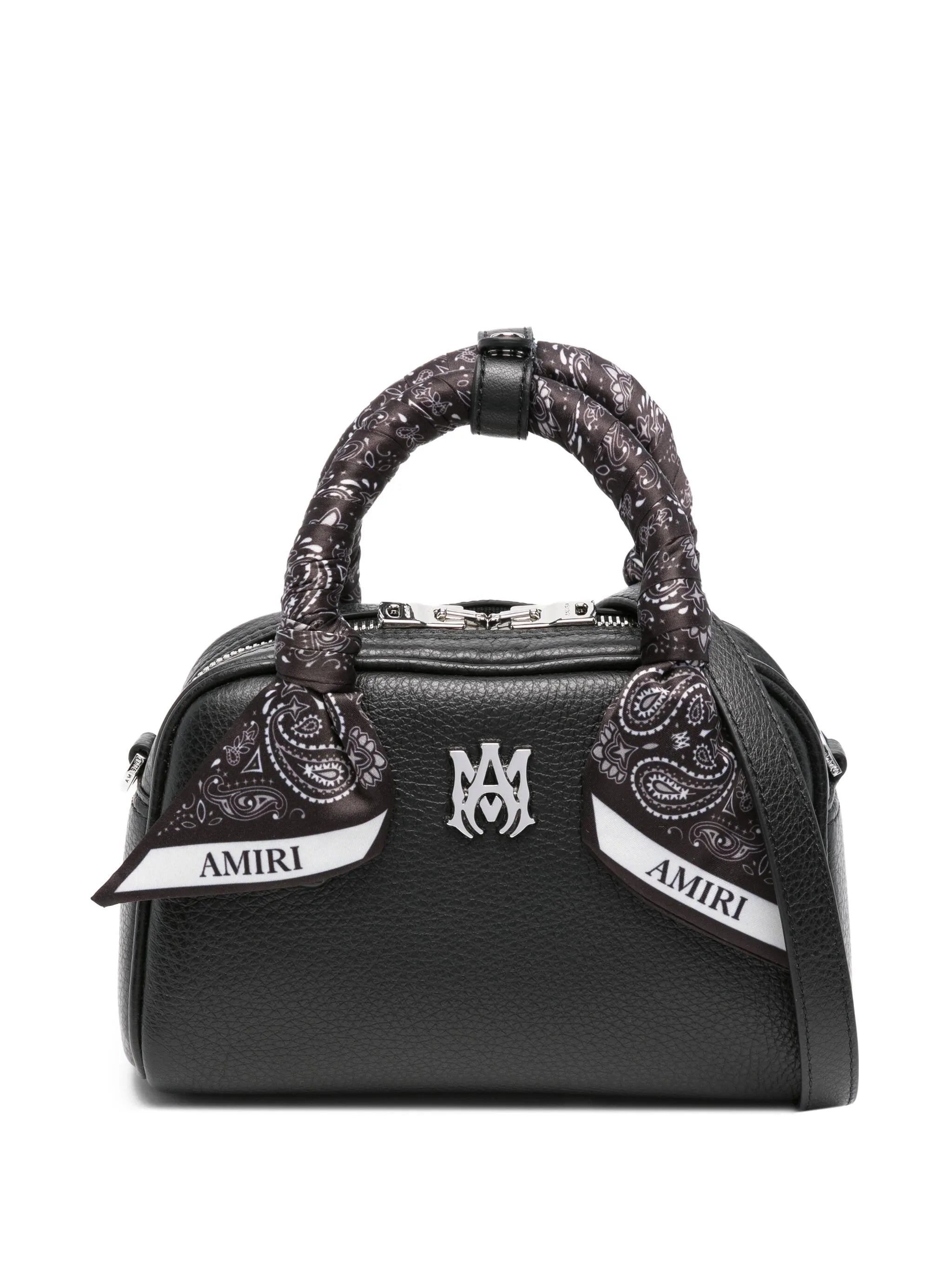 Amiri Amiri Paisley-scarf Top-handle Bowling Bag