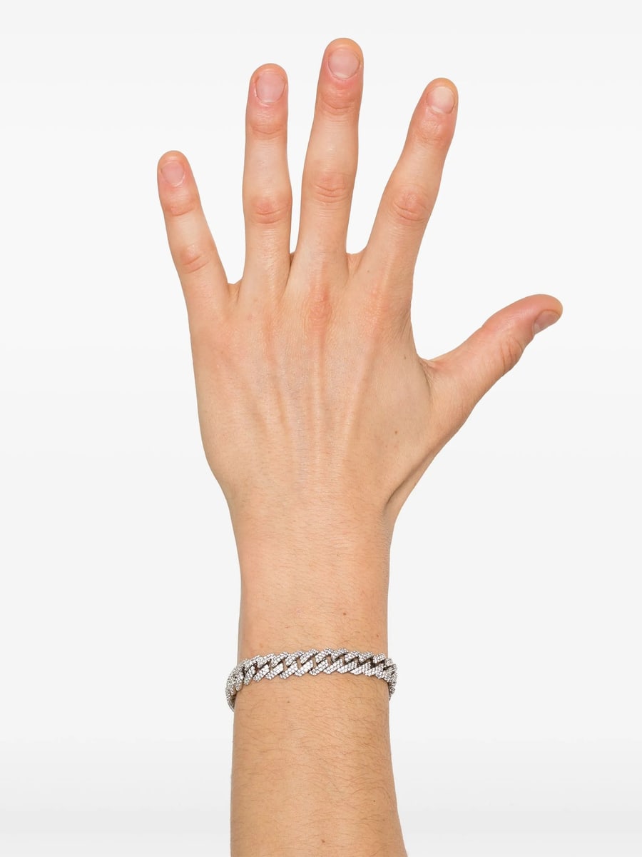 Darkai Darkai Mini Prong Pavé Bracelet, view 3