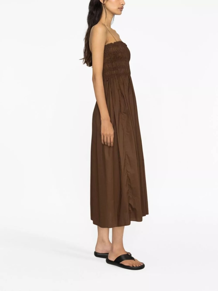 Matteau Abito midi in cotone, view 2