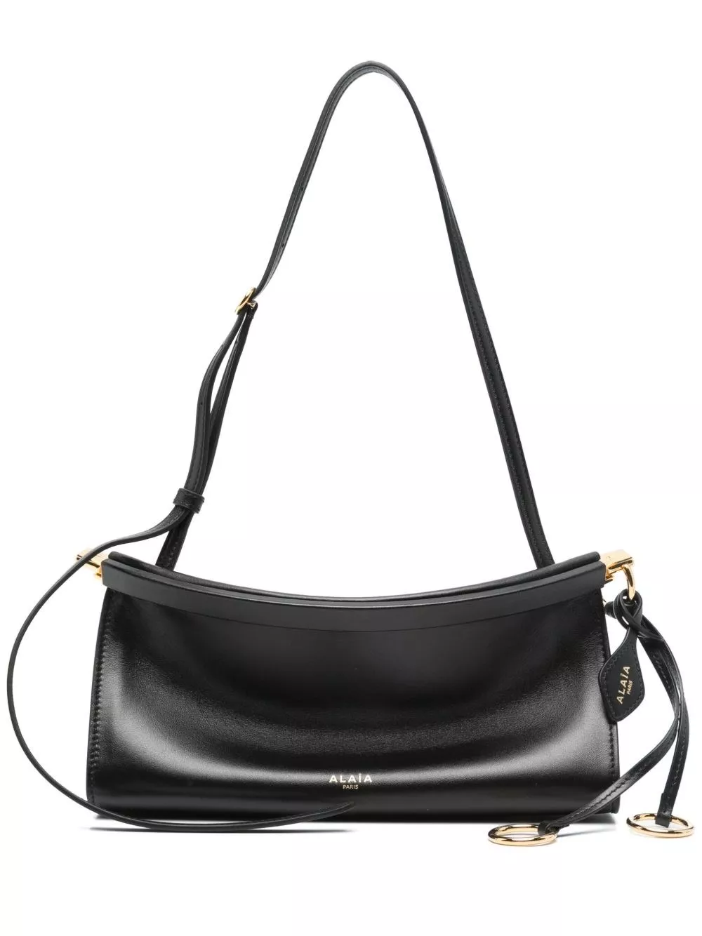 Alaïa Le Click East West borsa a spalla in pelle piccola