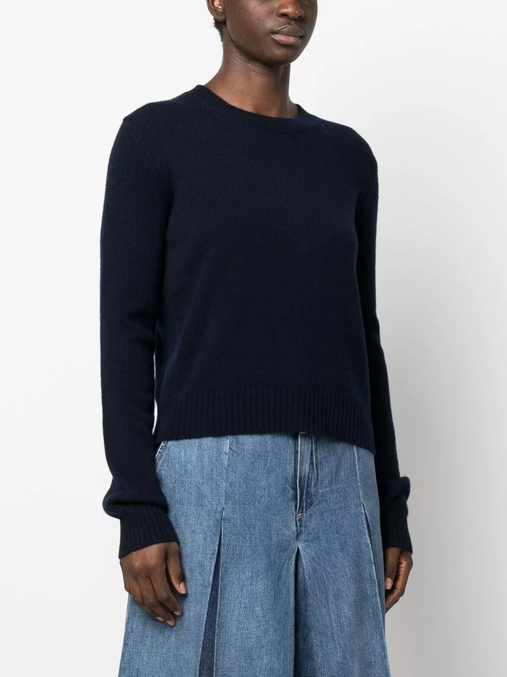 Lisa yang Maglione girocollo in cashmere Mable, view 2