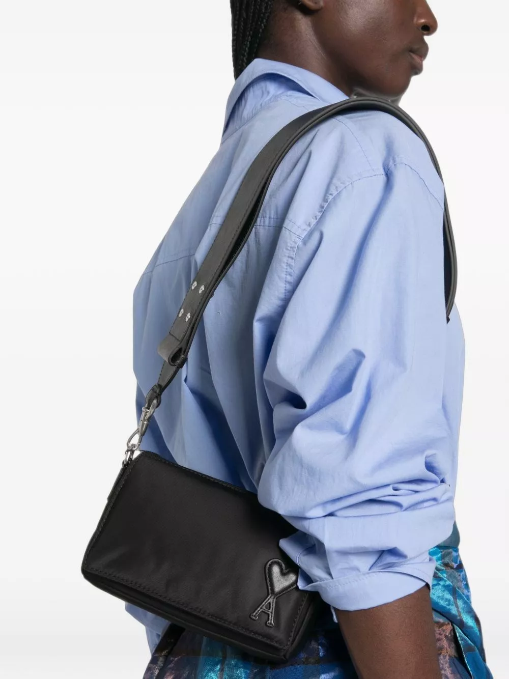 AMI Paris Marcel borsa camera in nylon, view 2