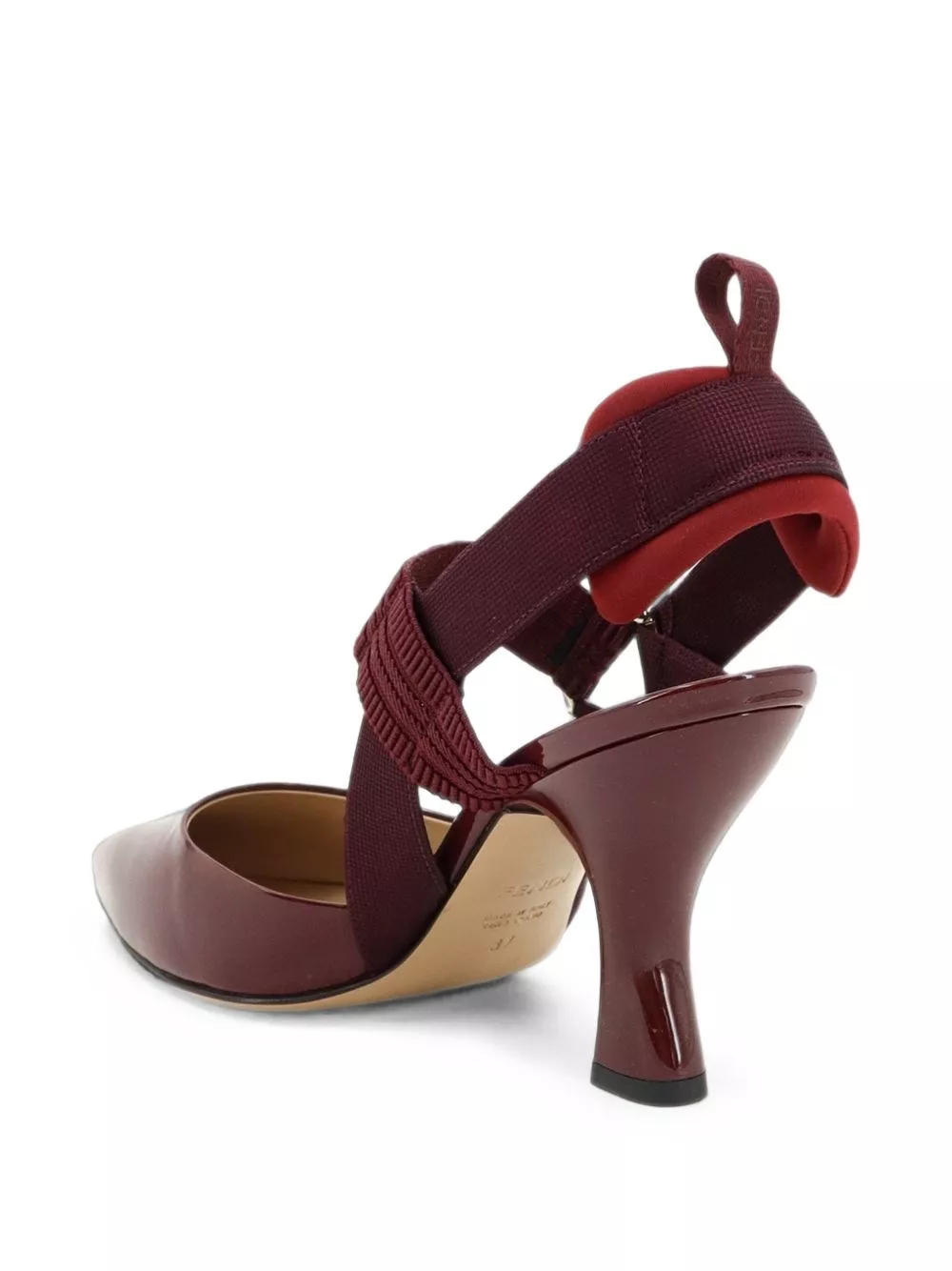 Fendi Pumps in pelle verniciata Colibrì, view 2