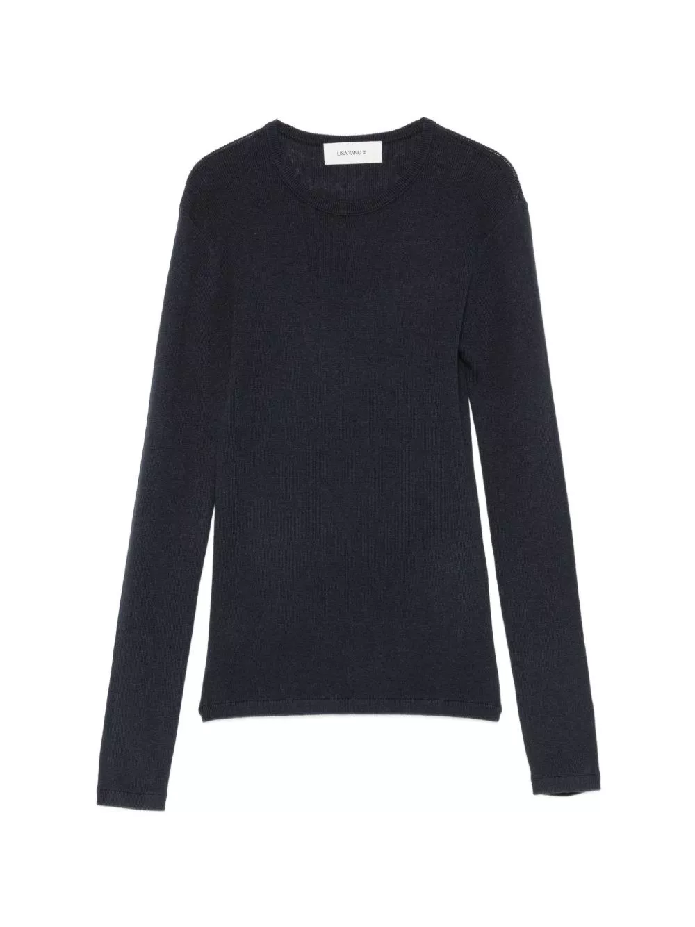 Lisa yang T-shirt in cotone e cashmere Vivian
