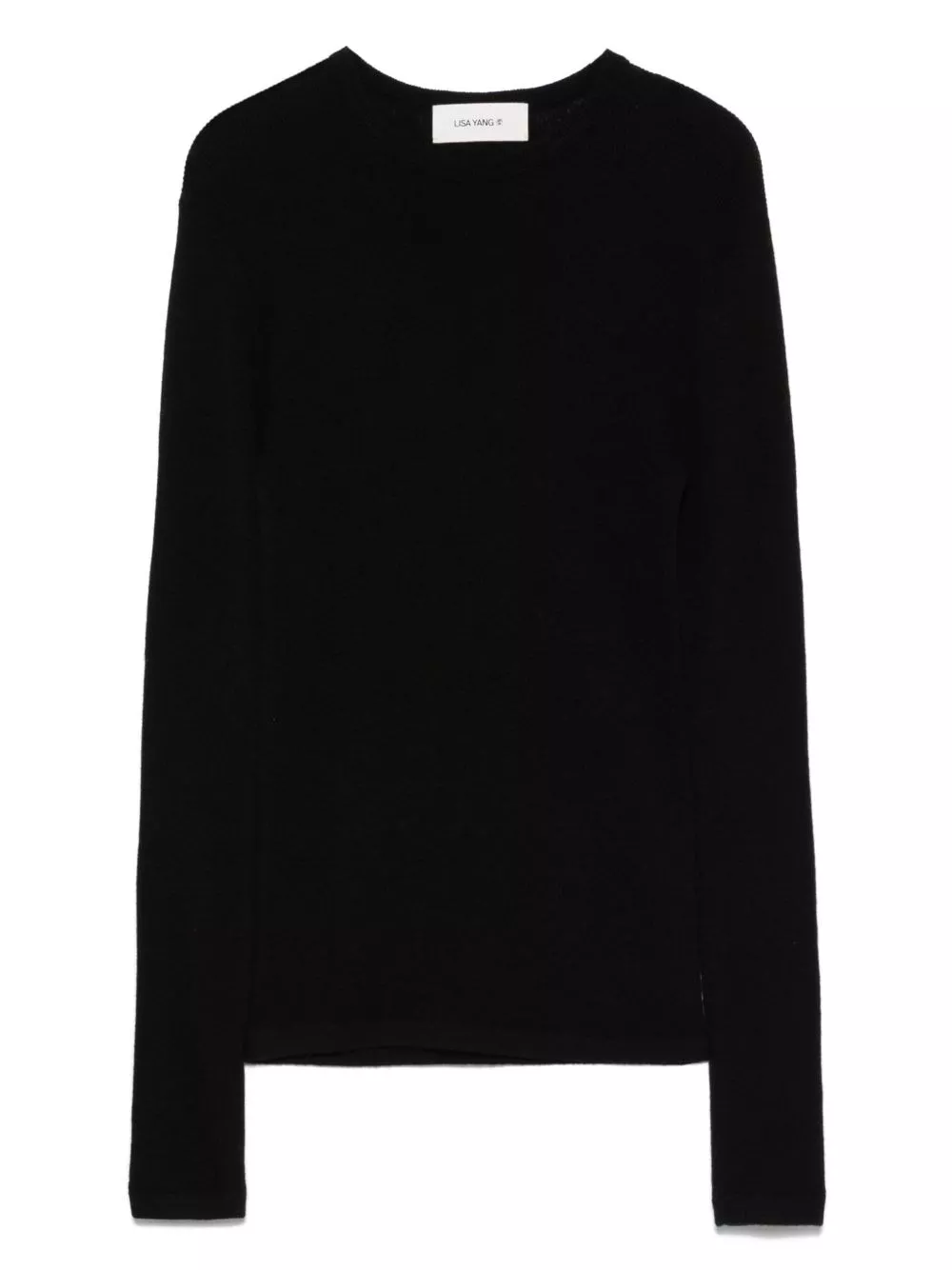 Lisa yang T-shirt in cotone e cashmere Vivian