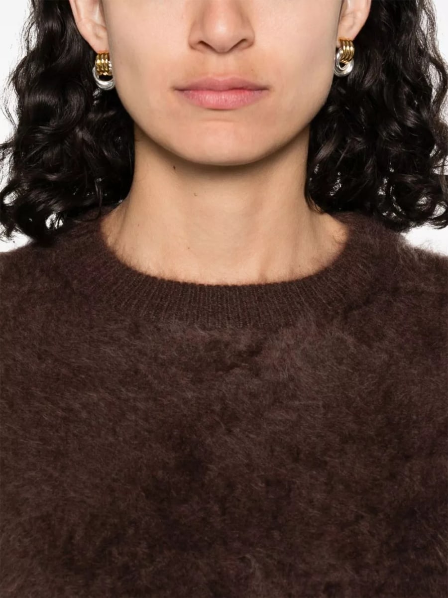 Soft goat Maglione in lana, view 2