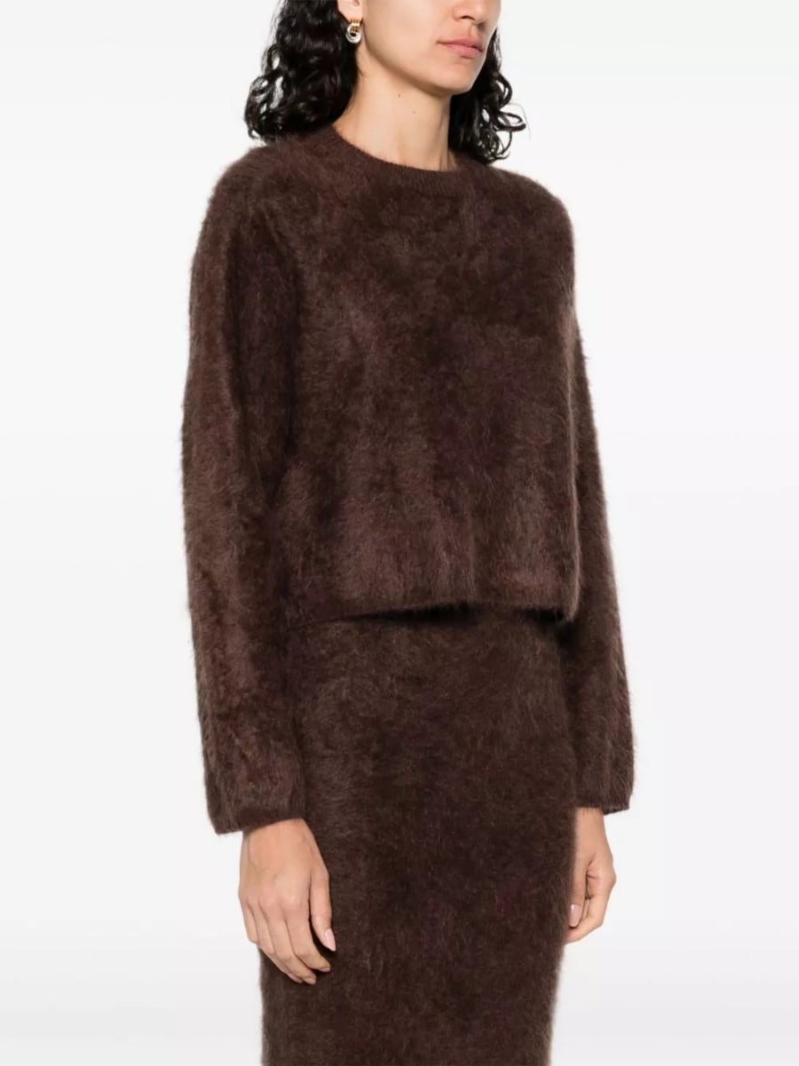Soft goat Maglione in lana, view 5