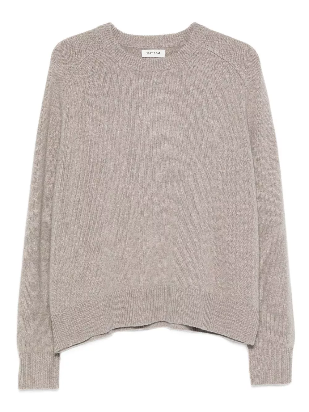 Soft goat Maglione in lana a girocollo