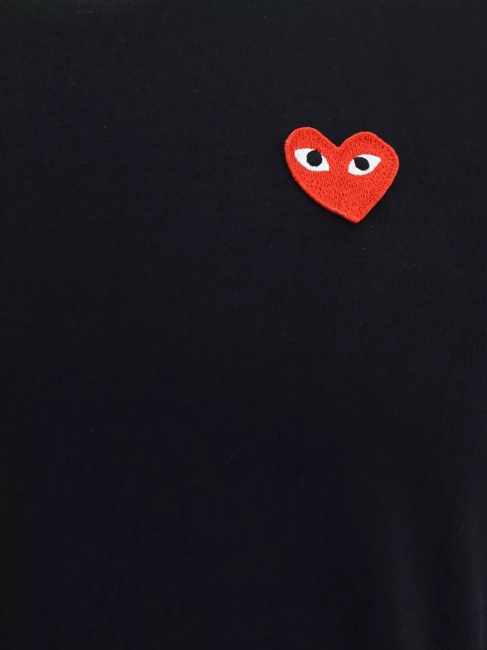 Comme des garçons play T-shirt in cotone, view 2