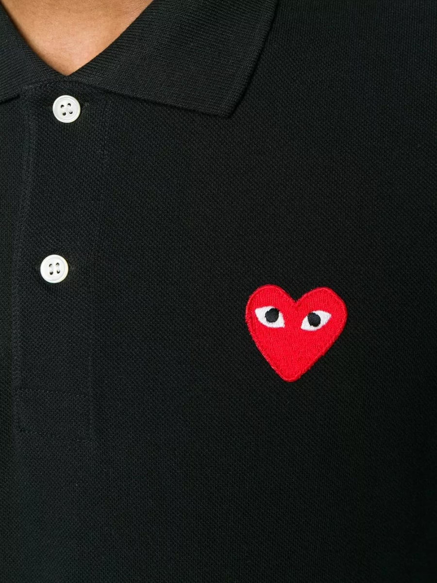Comme des garçons play Cotone la polo, view 3