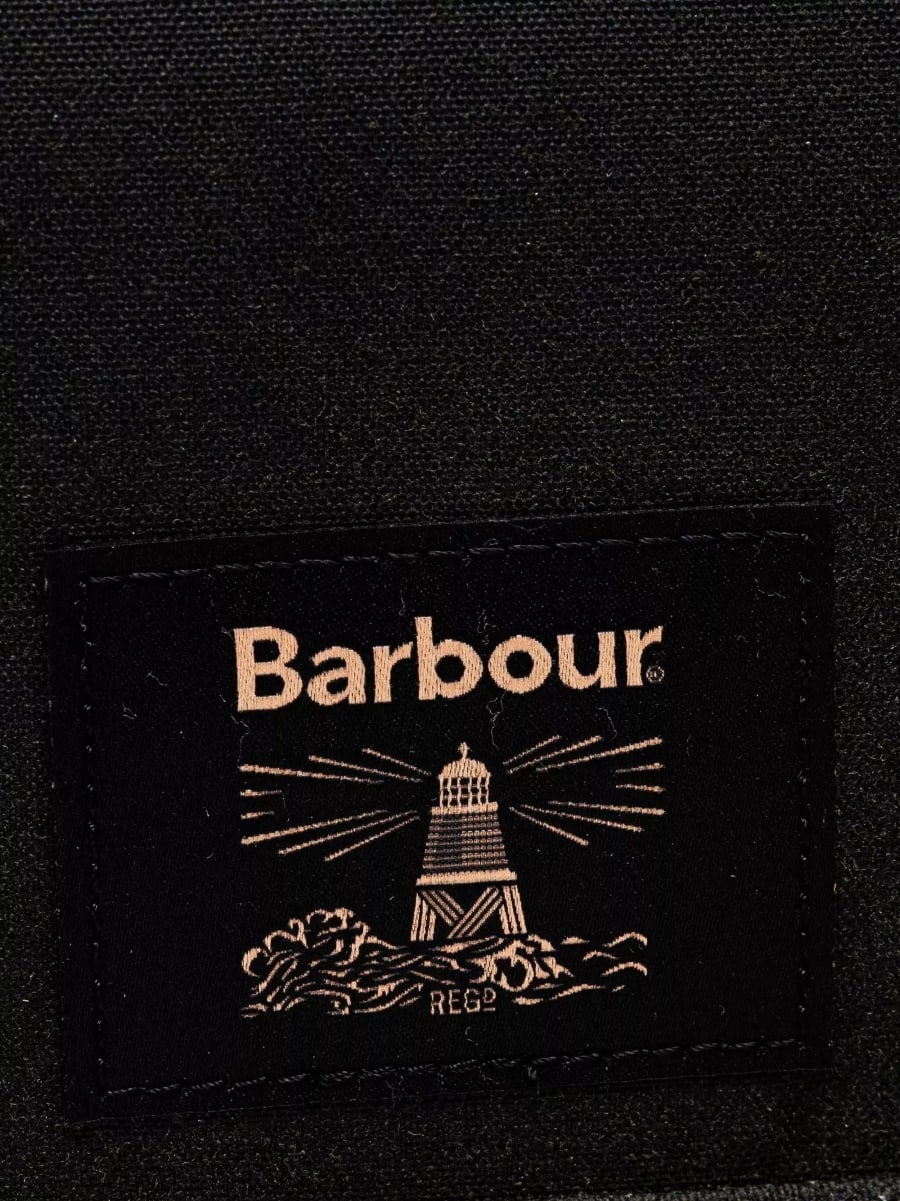 Barbour borsa a tracolla con logo, view 5