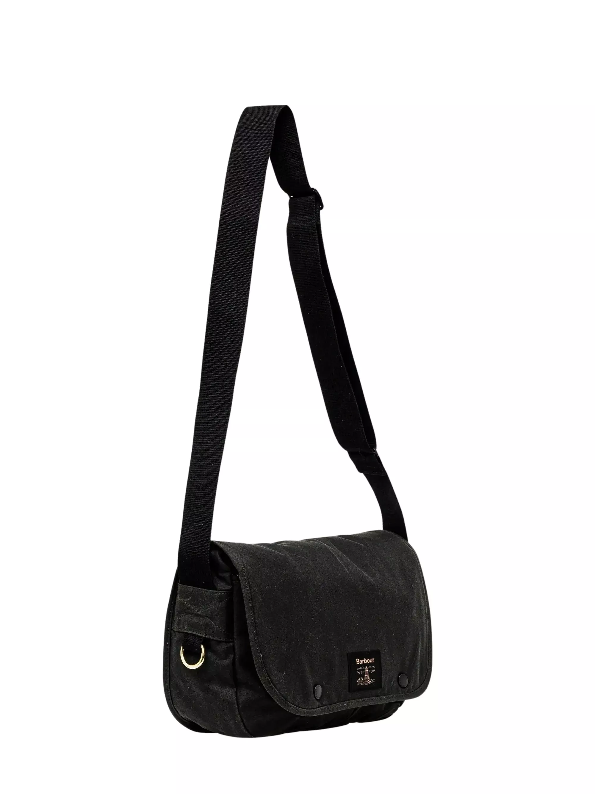 Barbour borsa a tracolla con logo, view 2