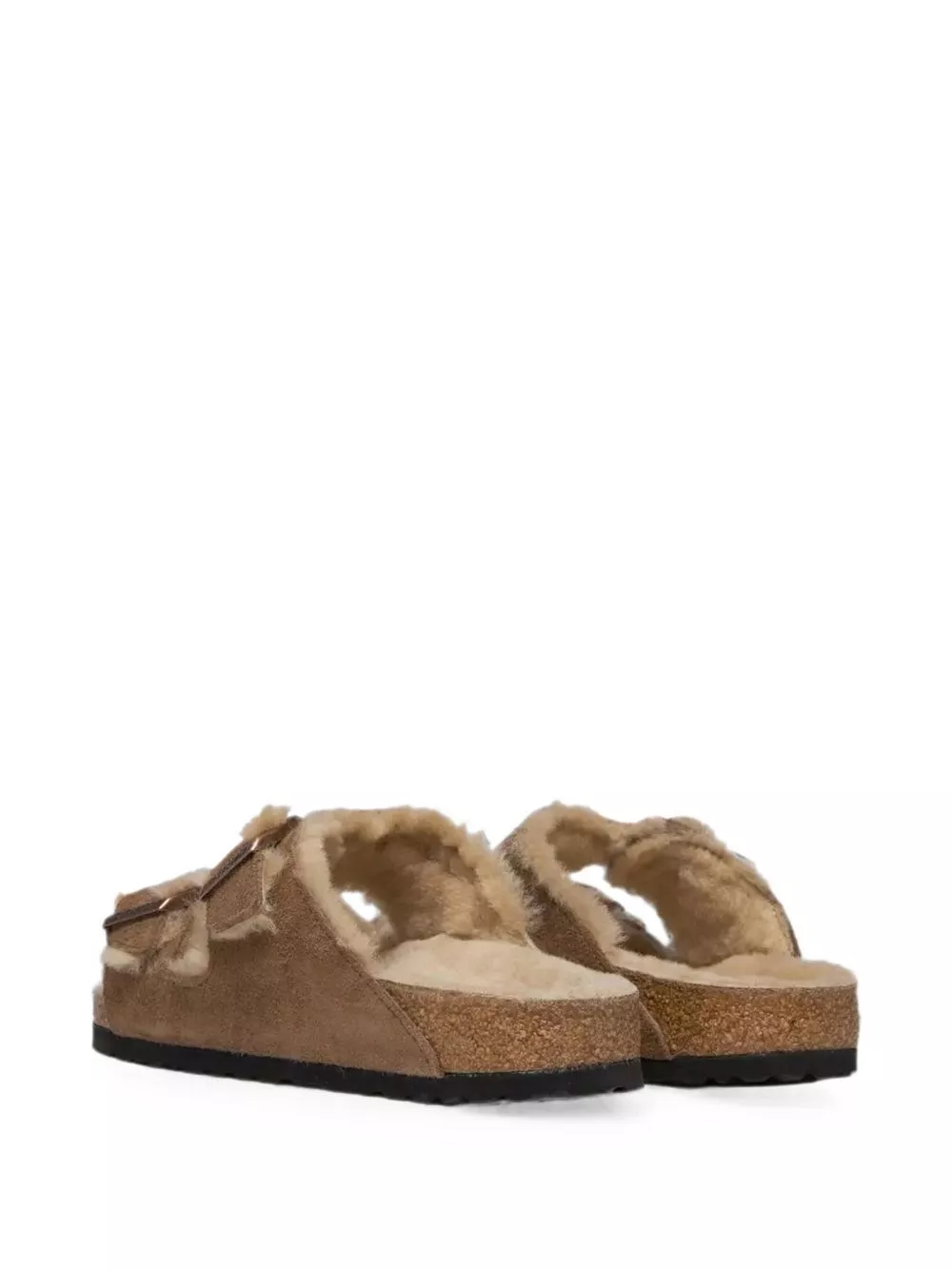 Birkenstock Sandali in shearling Arizona, view 2