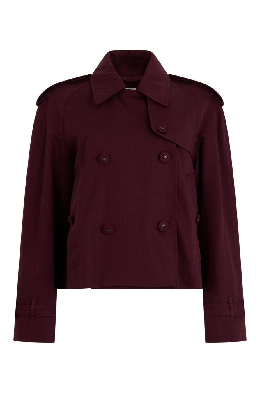 Burberry Giacca corta con colletto classico