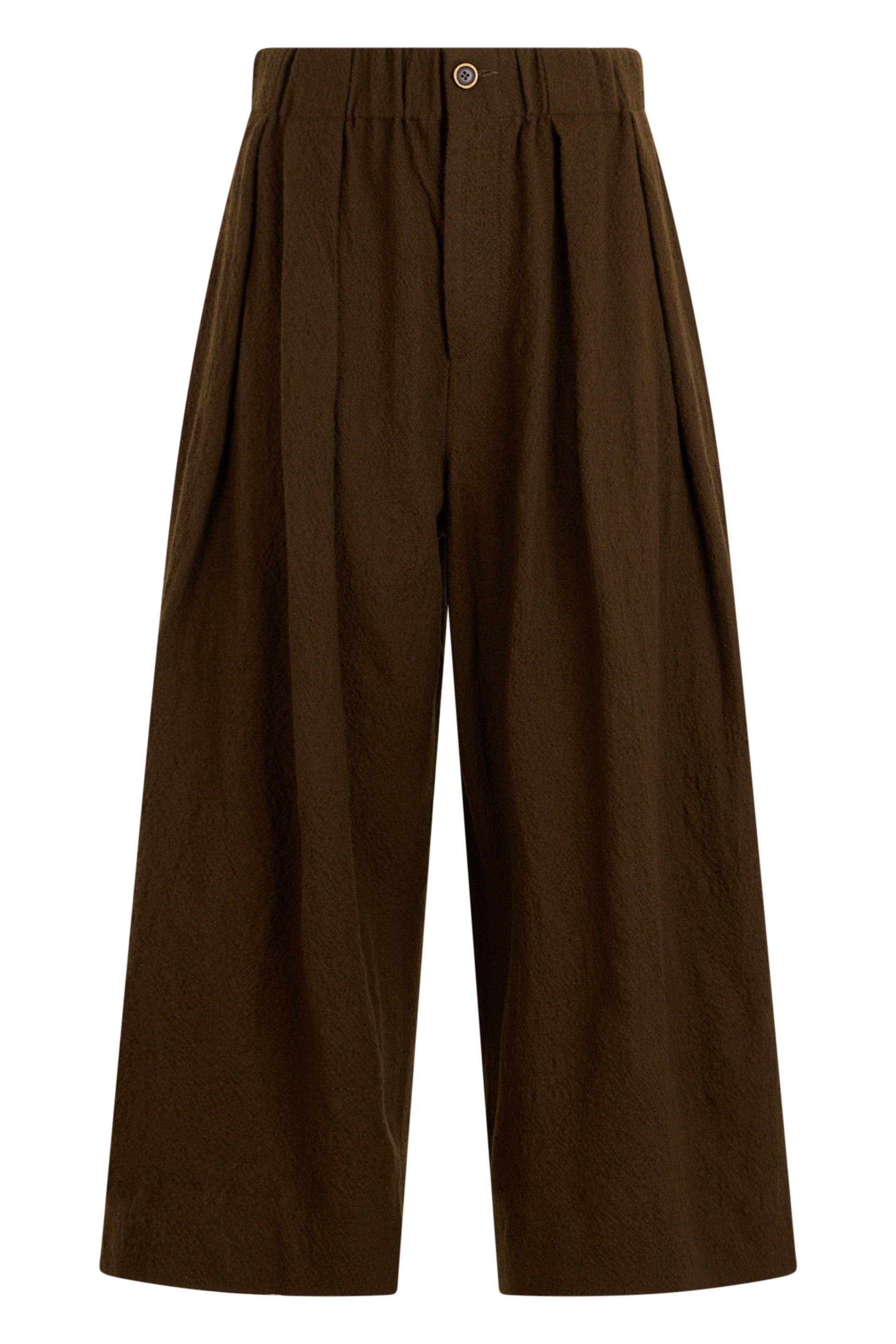 Uma Wang Pantaloni larghi con vita elasticizzata