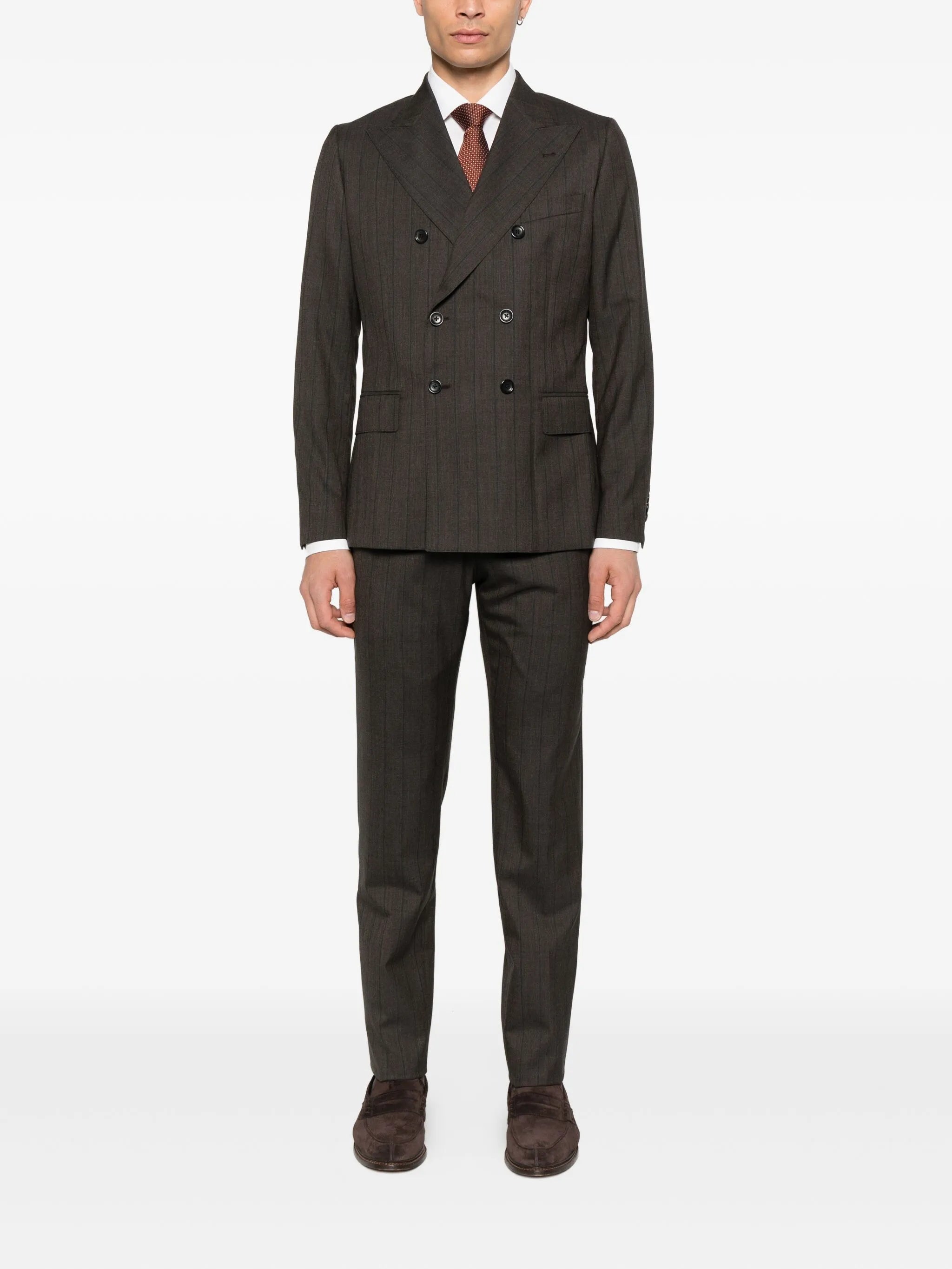 Reveres 1949 Reveres 1949 Pinstripe Double-breasted Suit