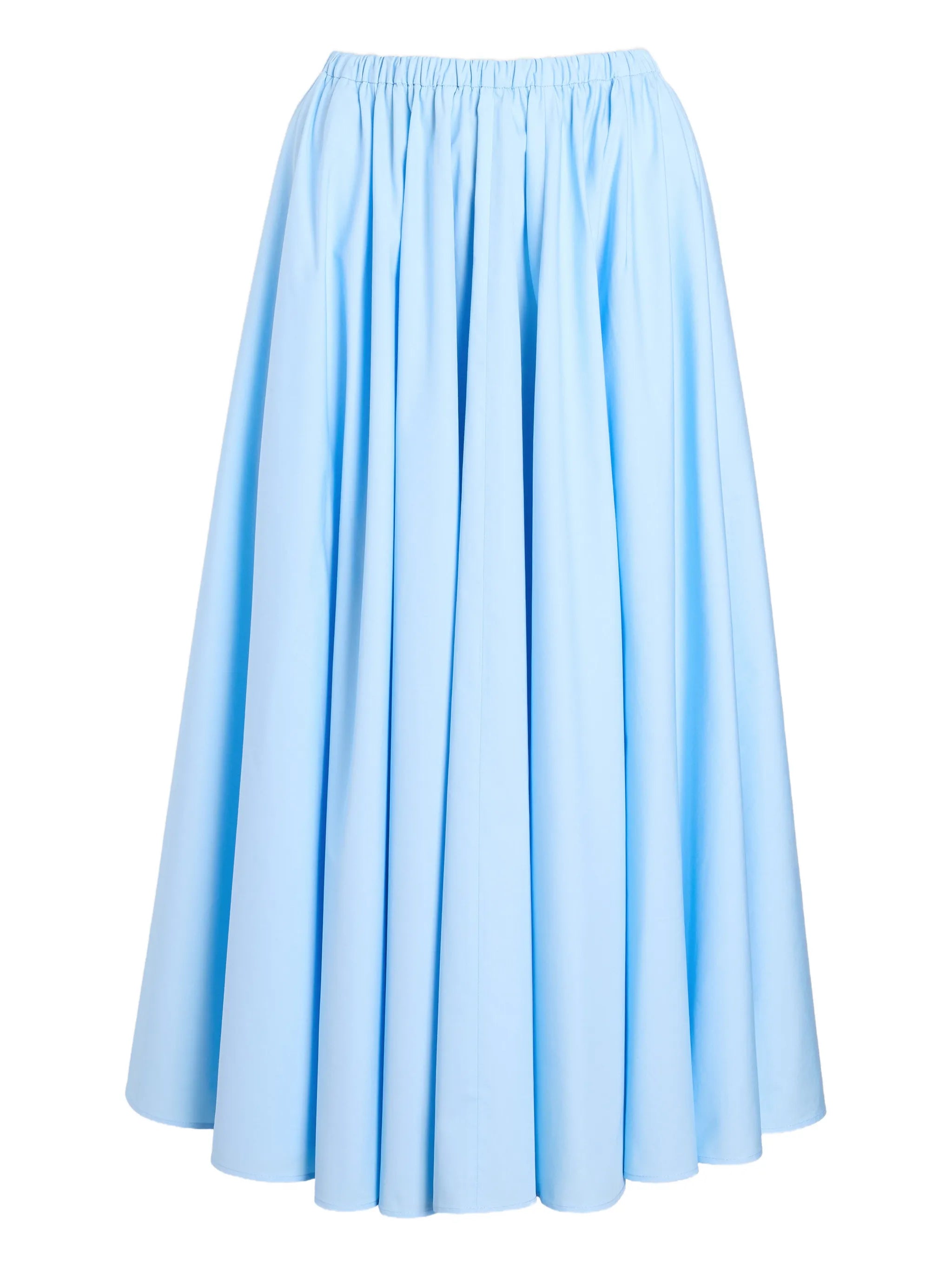 Patou Patou Elasticated-waist Midi Skirt