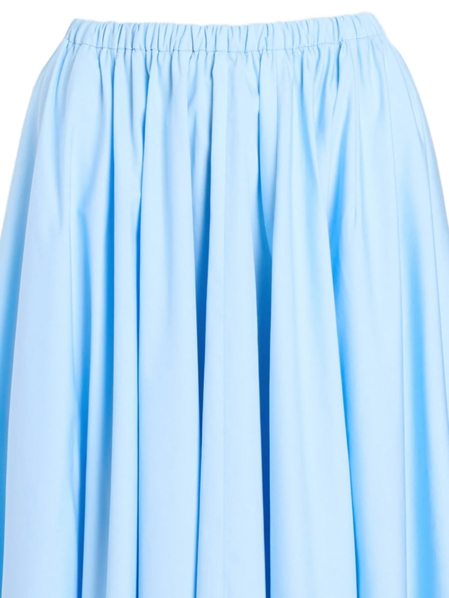 Patou Patou Elasticated-waist Midi Skirt, view 2