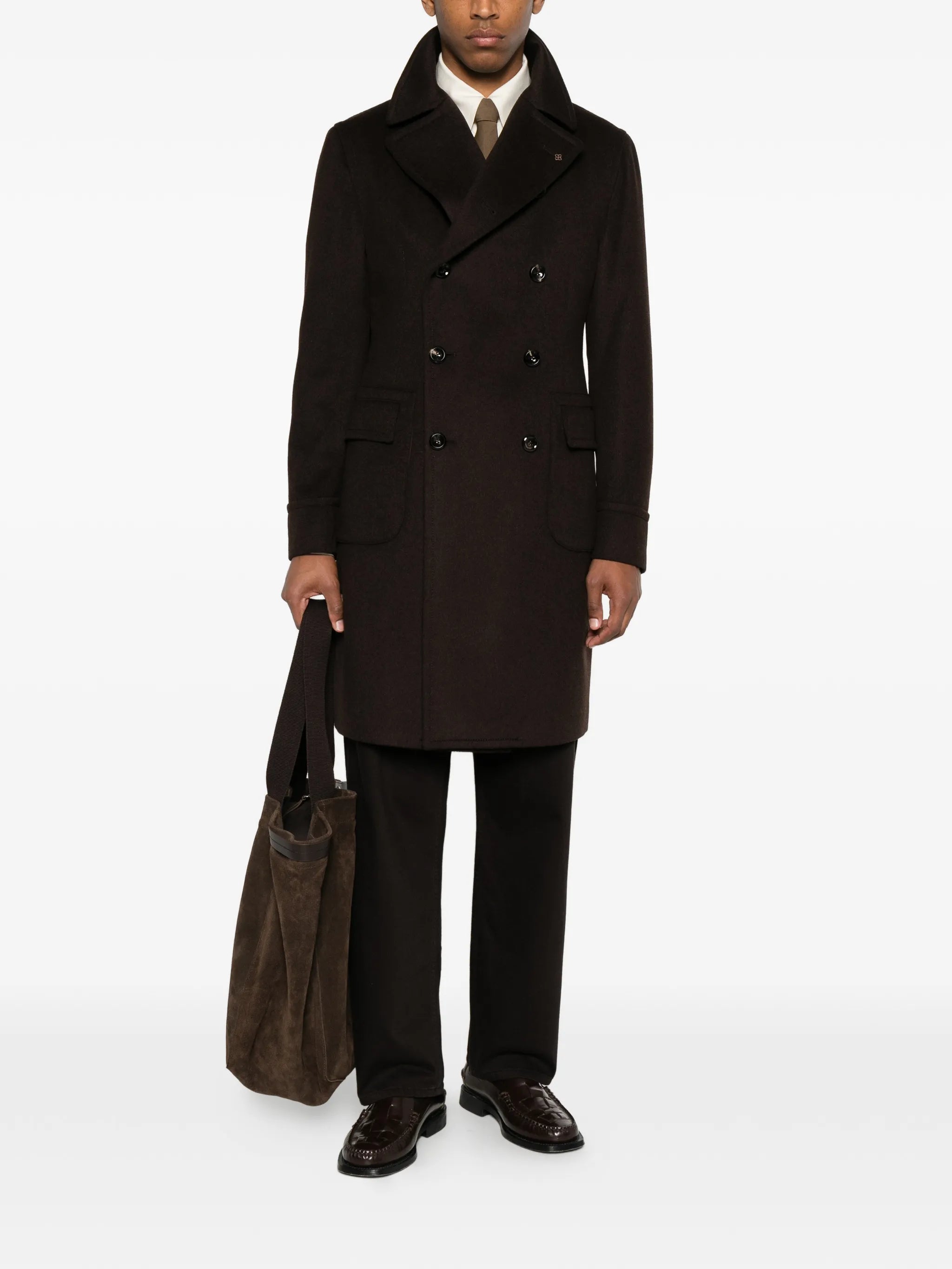 Tagliatore Tagliatore Double-breasted Coat, view 2