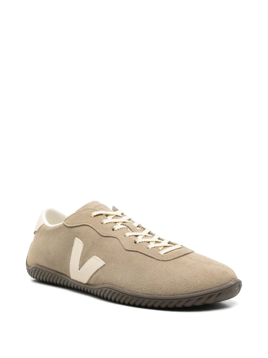 Veja Veja Jitsu Suede Logo-patch Sneakers, view 3