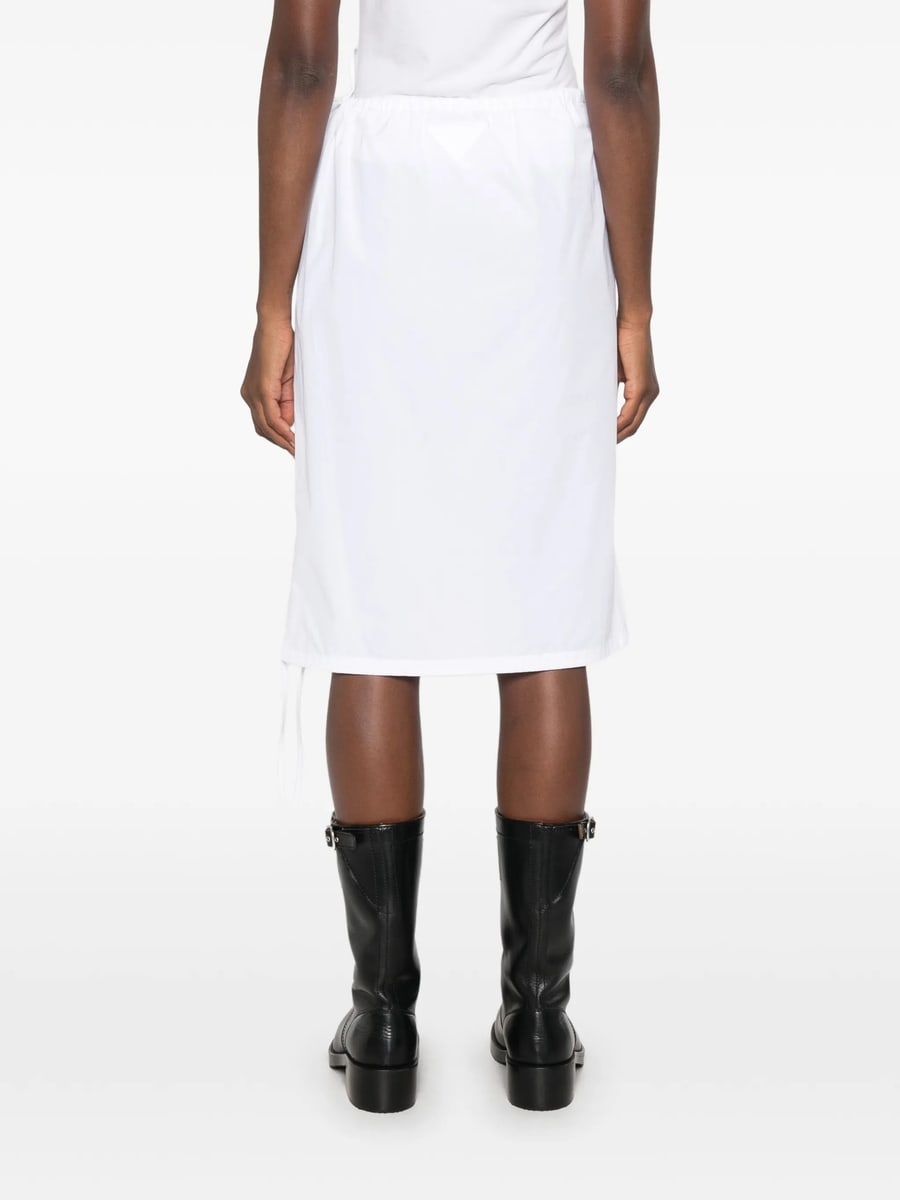 Prada Prada Drawstring-fastening Skirt, view 3