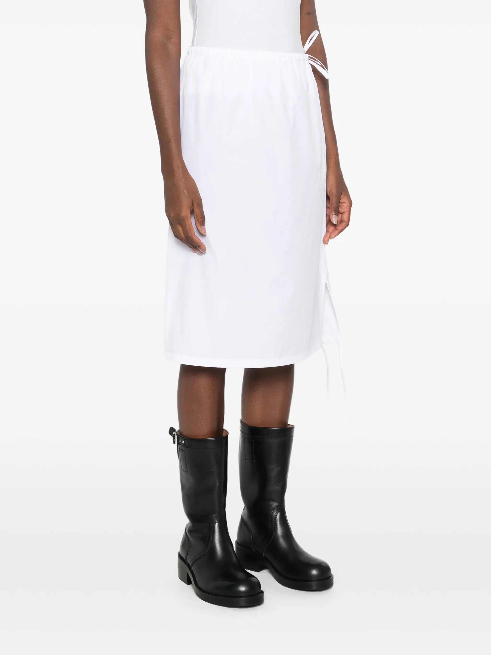 Prada Prada Drawstring-fastening Skirt, view 2