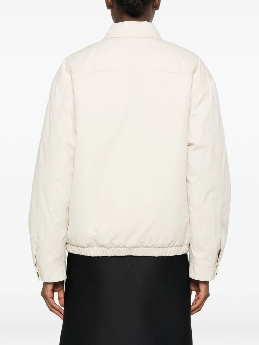 Miu Miu Miu Miu Logo-embroidered Zip-up Jacket, view 2