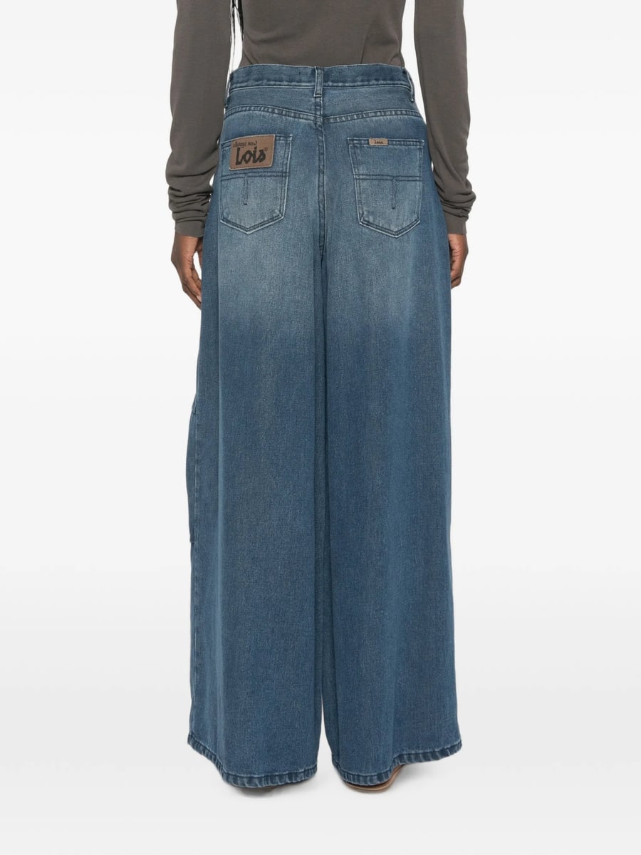 Lois Jeans Lois Jeans Wide-leg Jeans, view 3